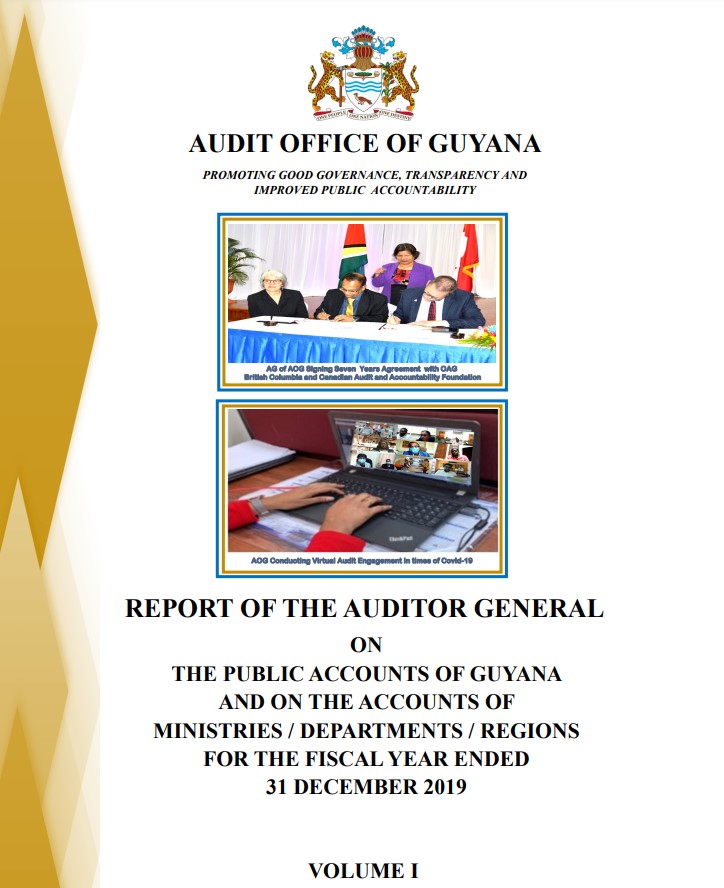 Auditor General Report 2019 Volume 1