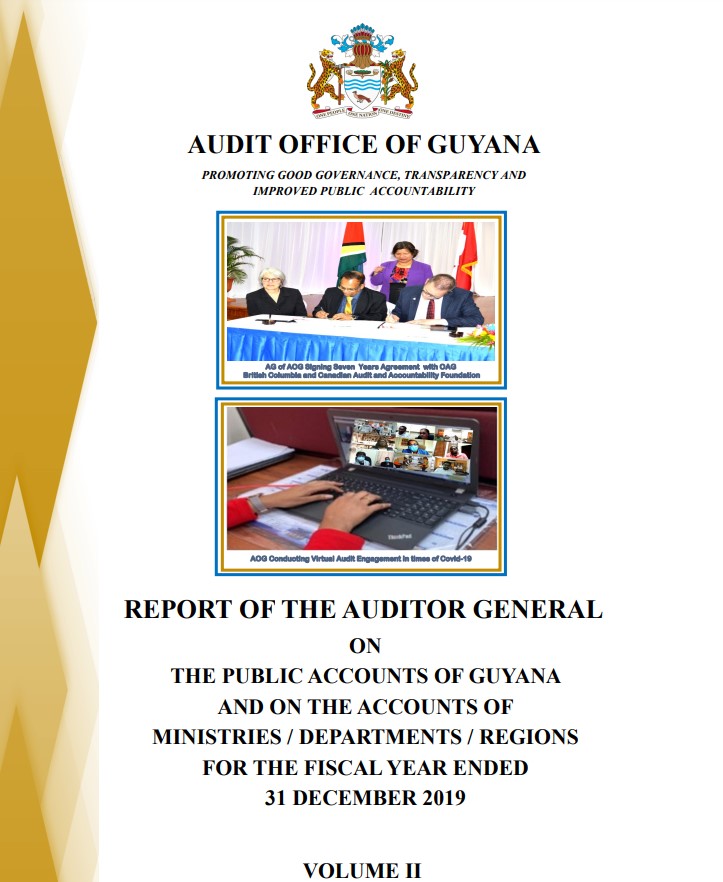 Auditor General Report 2019 Volume 2