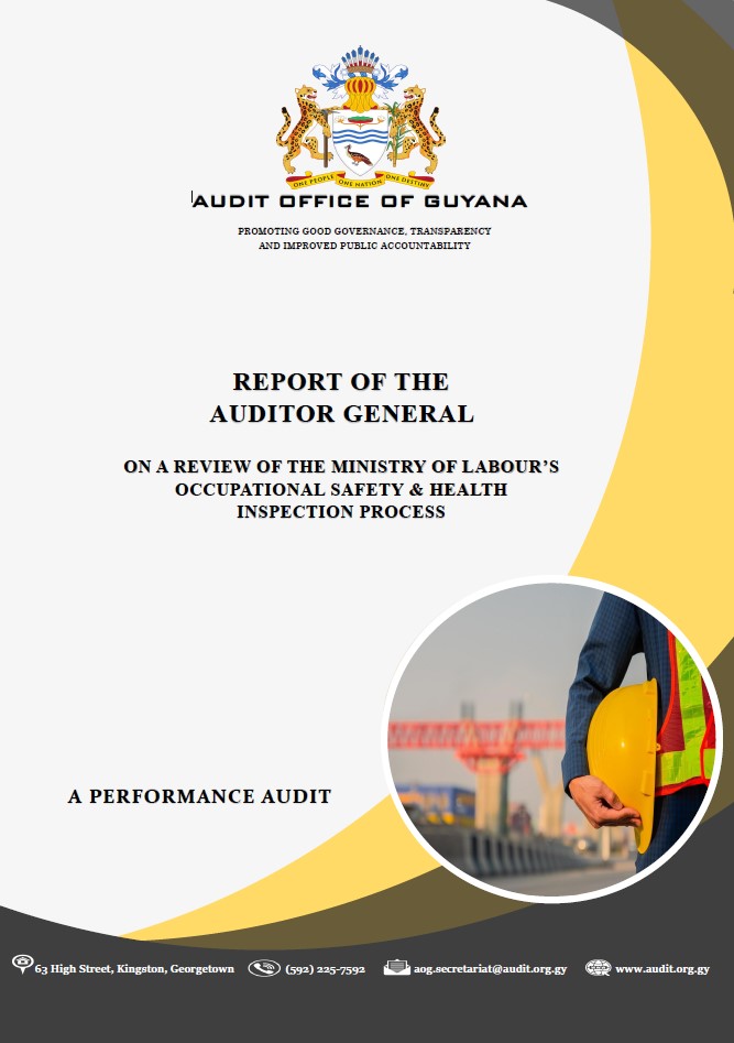 A review of the Ministry of Labour's Occupational Safety and Health Inspection Process