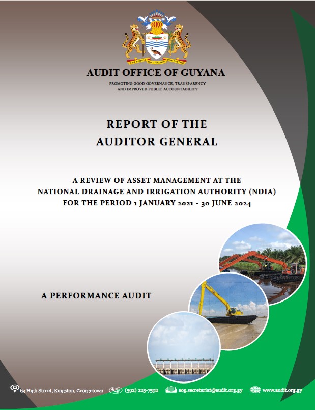 A Review of Asset Management at The National Drainage And Irrigation Authority (NDIA) for the period 1 January 2021 - 30 June 2024