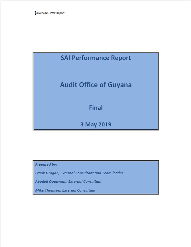 SAI PMF Report